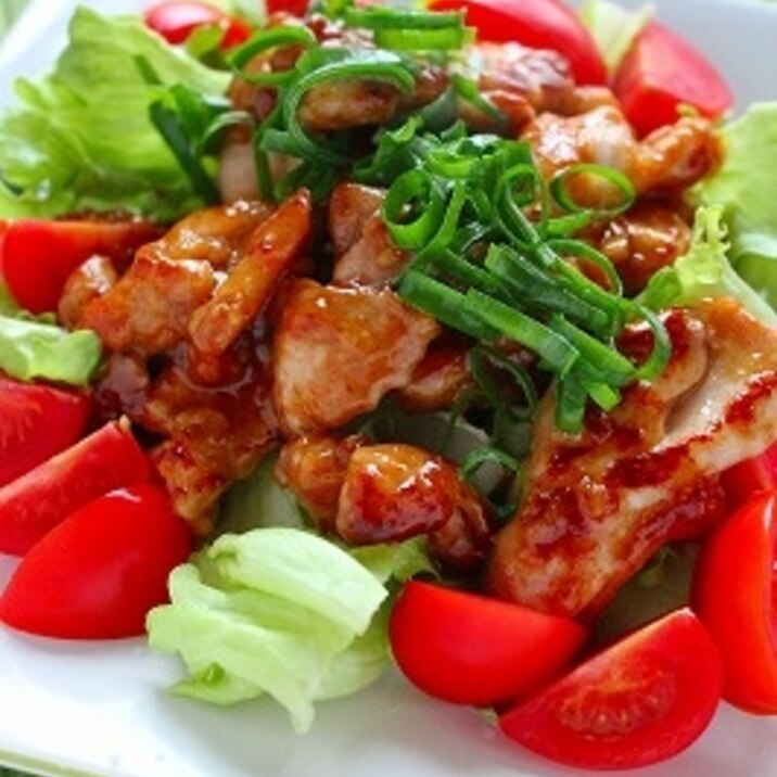 鶏肉のマヨポン炒め~塩麹~